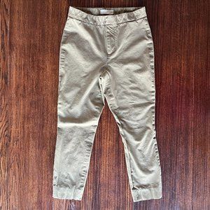 Everlane The Fixed-Waist Stretch Cotton Pant